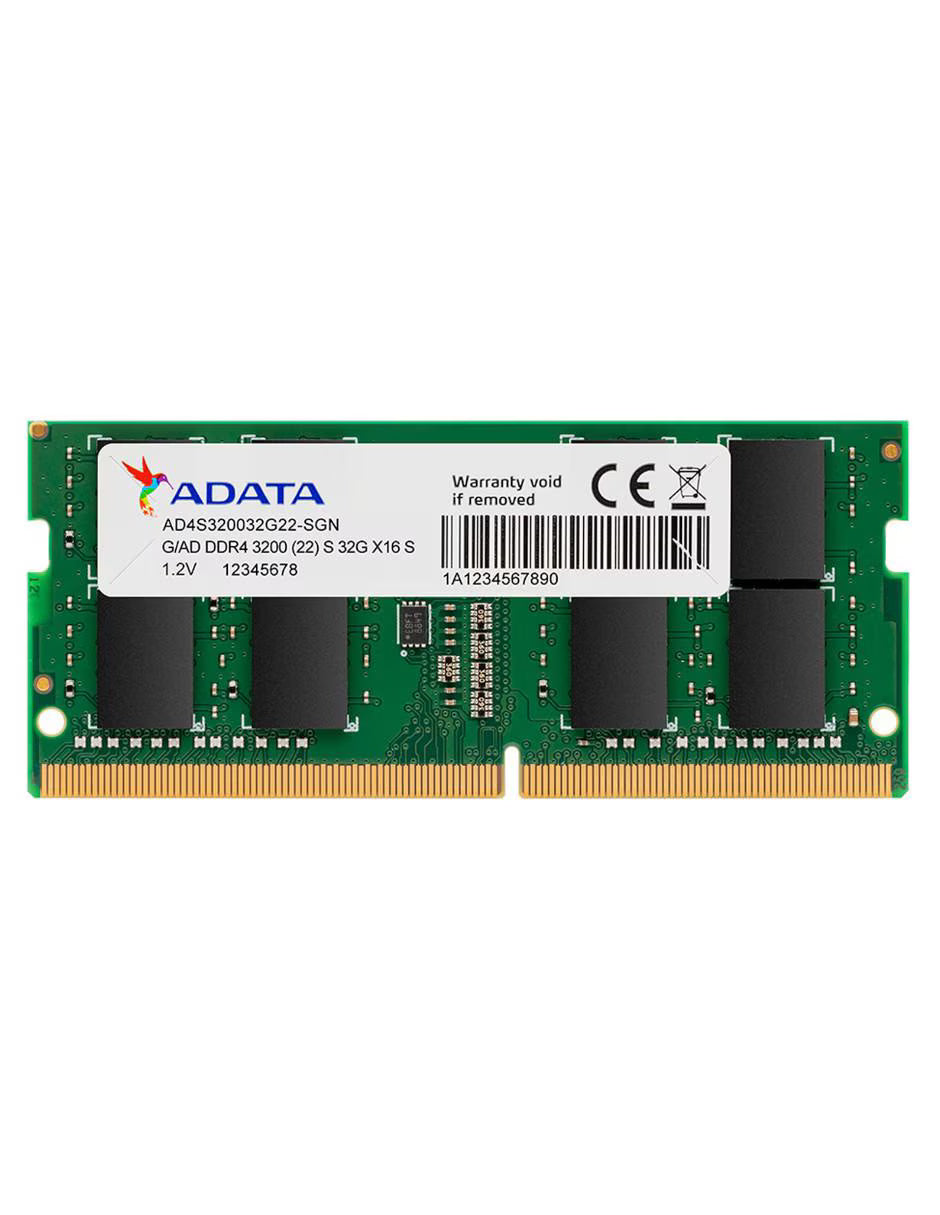 RAM ADATA PREMIER SODDR4 LAP 32GB 3200
