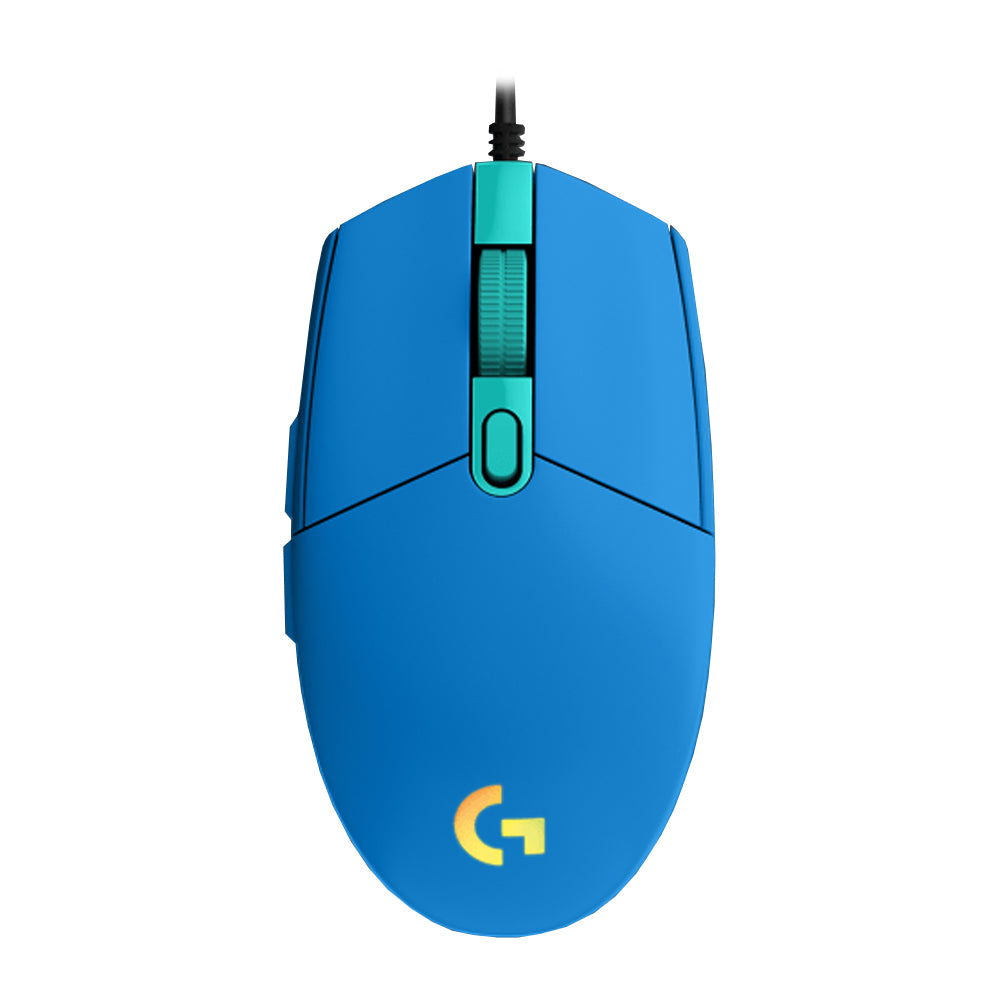 MOUSE LOGITECH GAMER G203 LIGHTSYNC USB AZUL 910-005795 11M DE GARANTIA