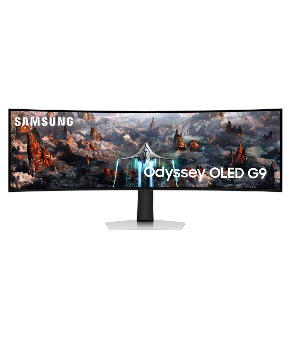 MONITOR SAMSUNG ODYSSEY CURVO OLED G9 G95SD 49 5120x1440/240Hz/0.03ms/1800R/Wi-Fi 5/BLUETOOTH 5.2