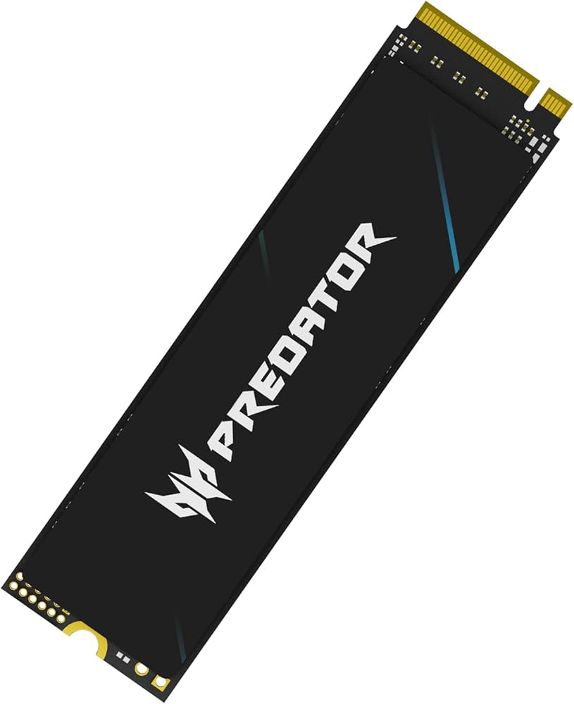 SSD ACER PREDATOR GM9 4TB M.2 PCIE GEN5X4 14500-11000 MB/S BL.9BWWR.138