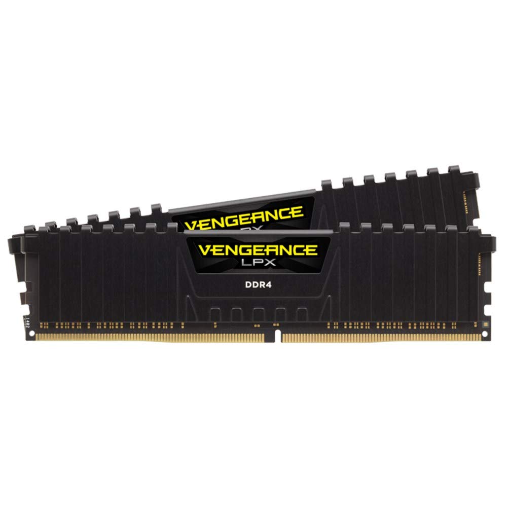 RAM CORSAIR DDR4 VENGEANCE LPX 16GB 2X8 3200 NEGRO