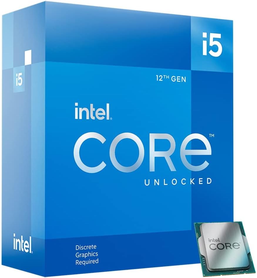 PROCESADOR INTEL CORE I5 12600KF 4.90GHZ LGA1700 BX8071512600KF 12M DE GARANTIA