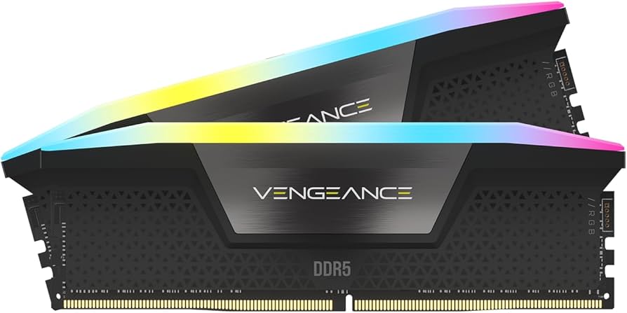 RAM CORSAIR DDR5 VENGEANCE 2X24 48GB 6000 NEGRO RGB