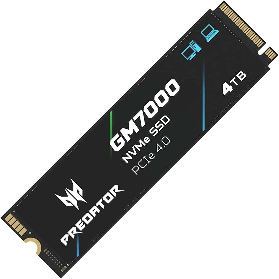 SSD PREDATOR ACER GM7 4TB M.2 PCIE4.0