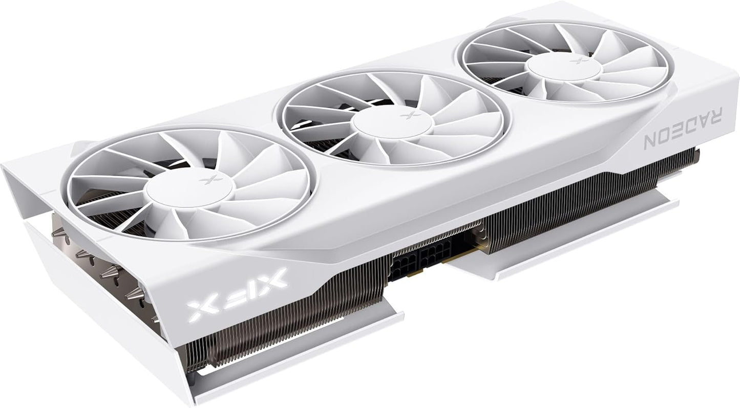 TARJETA DE VIDEO RADEON RX9070 16GB OC GDDR6 XFX SWIFT BLANCA RX-97SWFB3W9