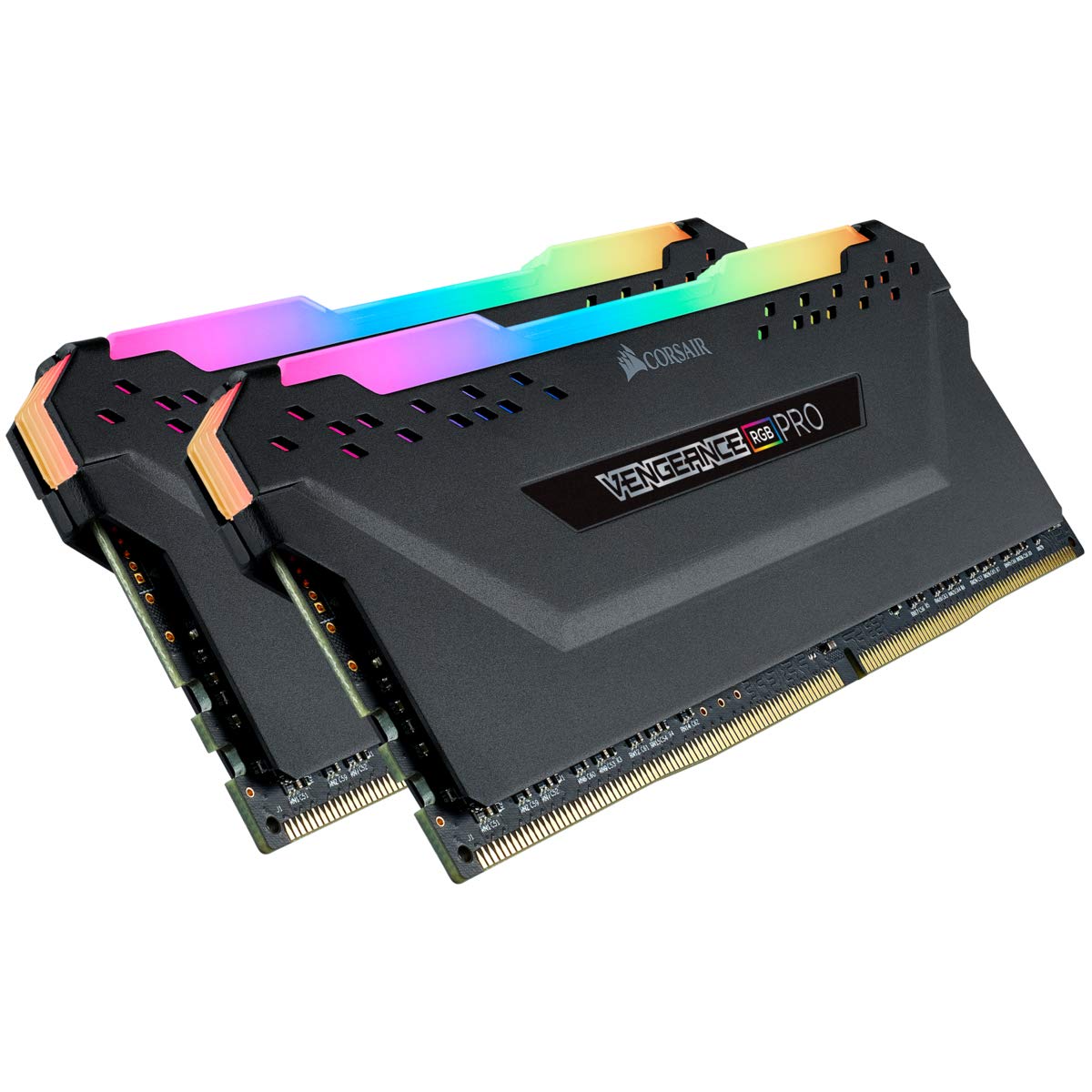 RAM CORSAIR DDR4 VENGEANCE 2X16 32GB 3200 NEGRO RGB