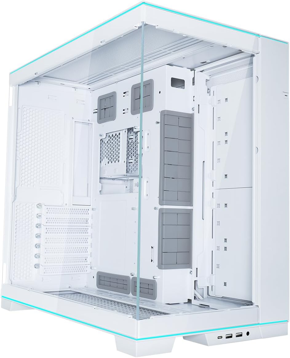 GABINETE LIAN LI O11 DINAMICO EVO RGB S/FUENTE ATX CRISTAL BLANCO G99.O11DERGBW.00 12M DE GARANTIA