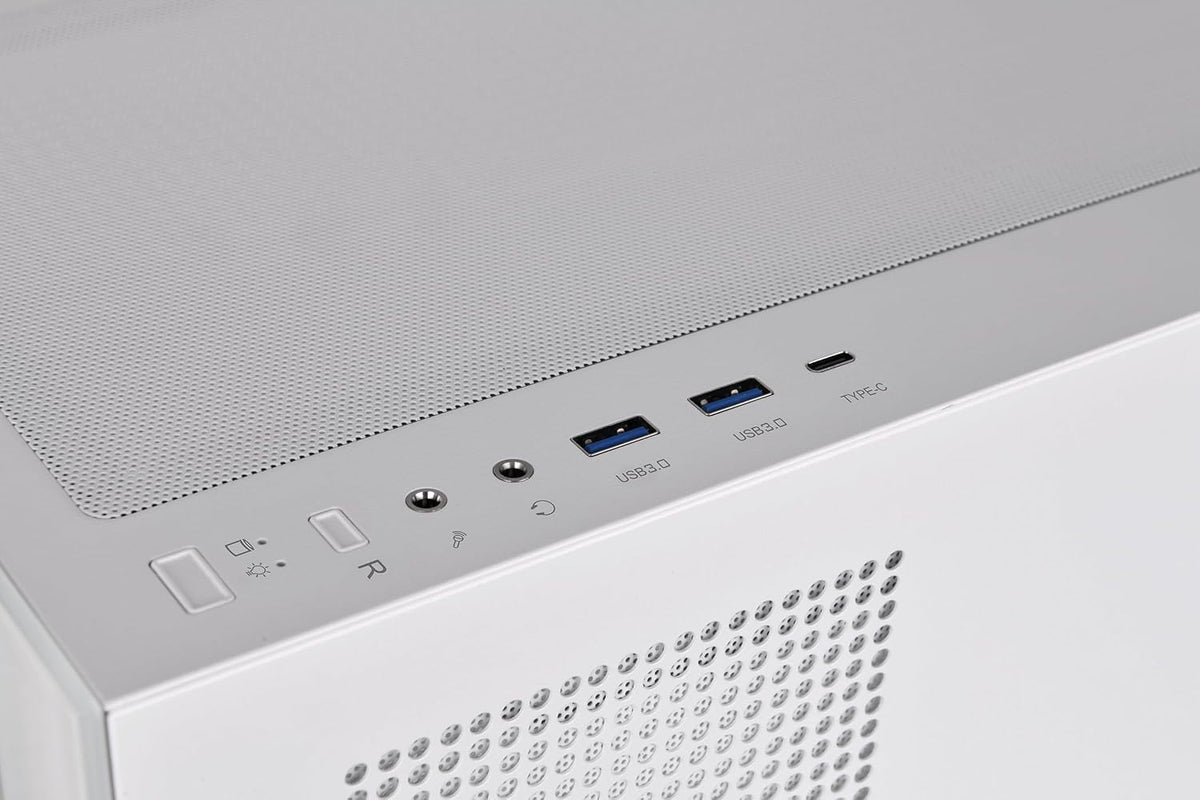 GABINETE THERMALTAKE VIEW 270 PLUS TG ARGB SNOW ATX CRISTAL MIDTOWER BLANCO CA-1Y7-00M6WN-01 12M DE GARANTIA