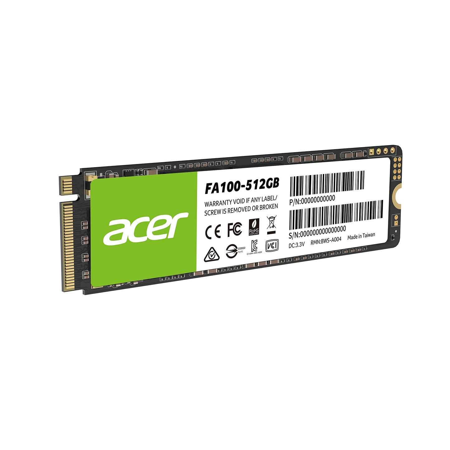 SSD ACER FA100 512GB M.2 PCIEX