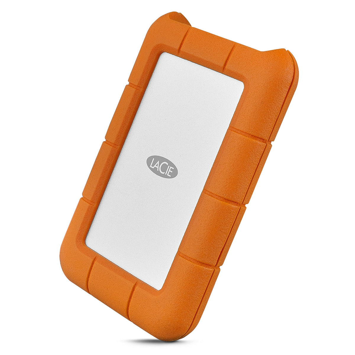 DD EXTERNO LACIE RUGGED 2TB USB C 3.0 NARANJA PLATA STFR2000800