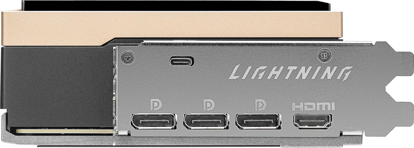 TARJETA DE VIDEO NVIDIA GEFORCE RTX5090 32GB GDDR7 MSI RTX 5090 32G LIGHTNING Z