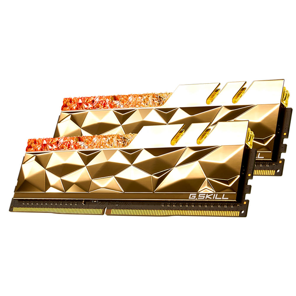 MEM DDR4 GSKILL TRIDENT Z ROYAL ELITE 2X8GB ORO