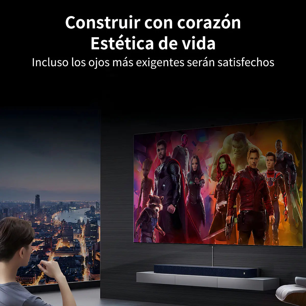Pantalla Smart Tv Hikers 40 Pulgadas Led Fhd Con Dolby/aac
