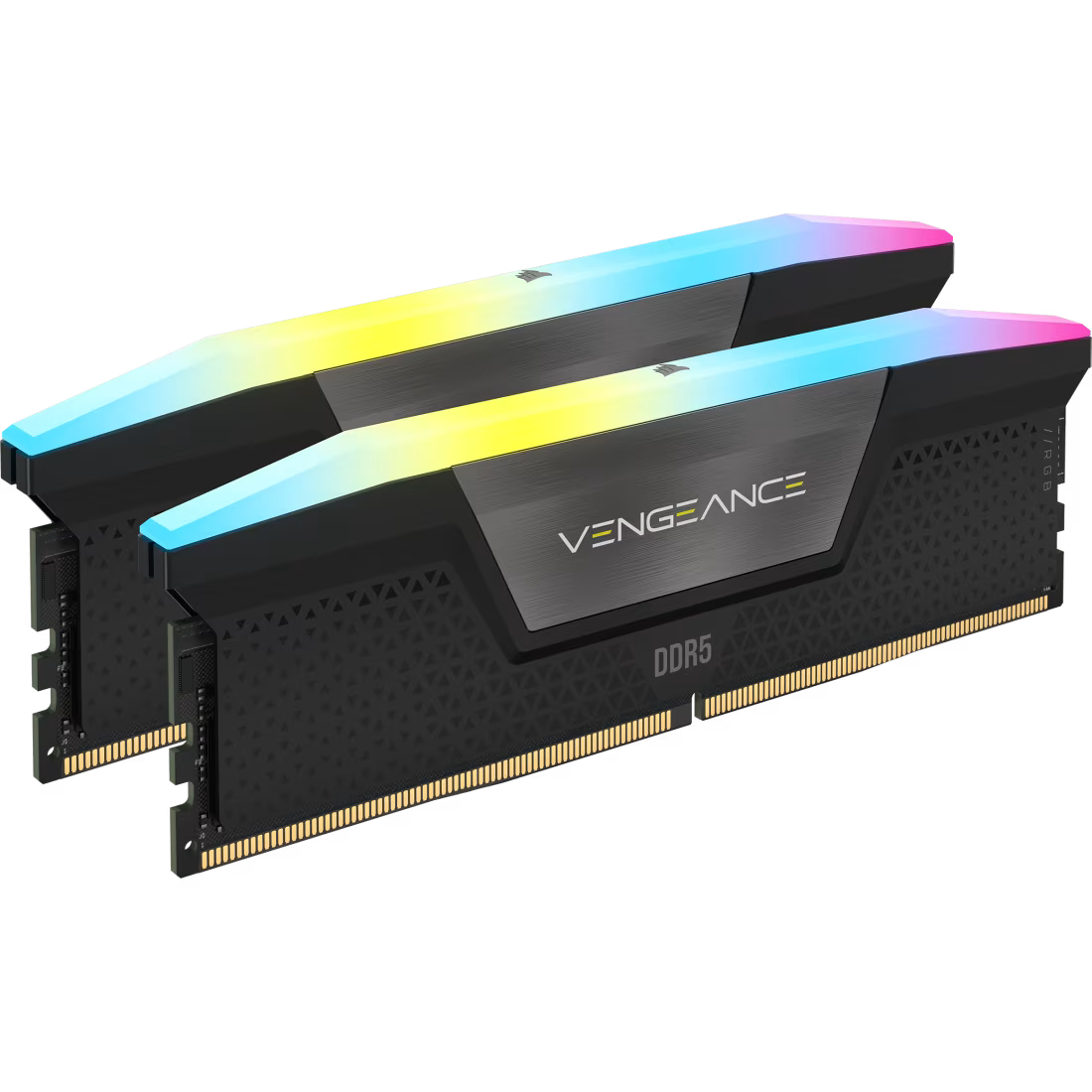 RAM CORSAIR DDR5 VENGEANCE 2X16 32GB 5200 NEGRO RGB