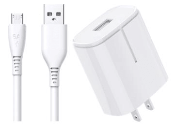 Cable | US - A033 TC | QC18W 1m | USB | Type - C | No | Carga rapida + datos | 200/50 | Blanco - rogeek