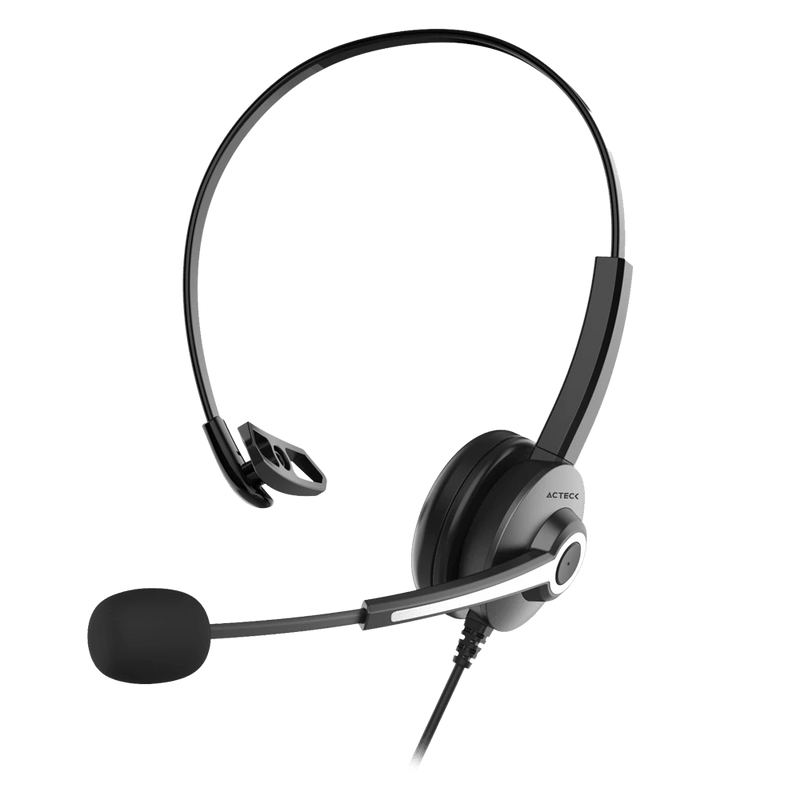 DIADEMA ACTECK CENTRIC PRO HN620 ON EAR USB MICROFONO - rogeek