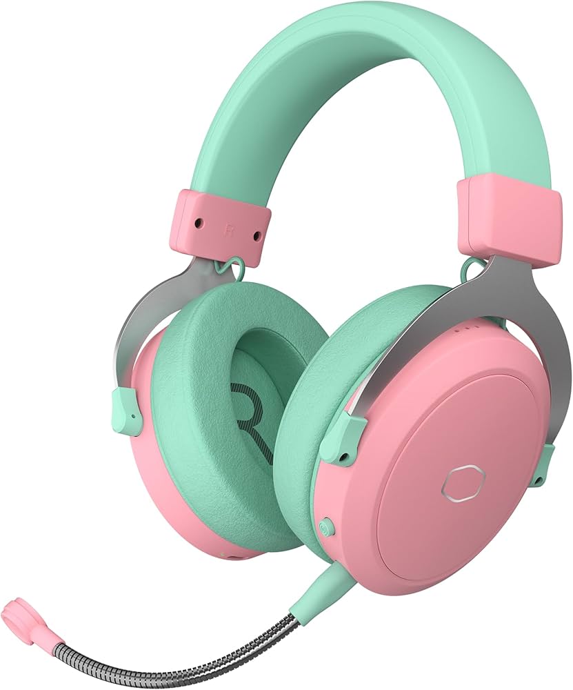 DIADEMA COOLER MASTER CH351 GAMER MACARRON 3.5MM BLUETOOTH USB - C 100HZ - 1KHZ MIC FLEXIBLE DESMONTABLE - rogeek