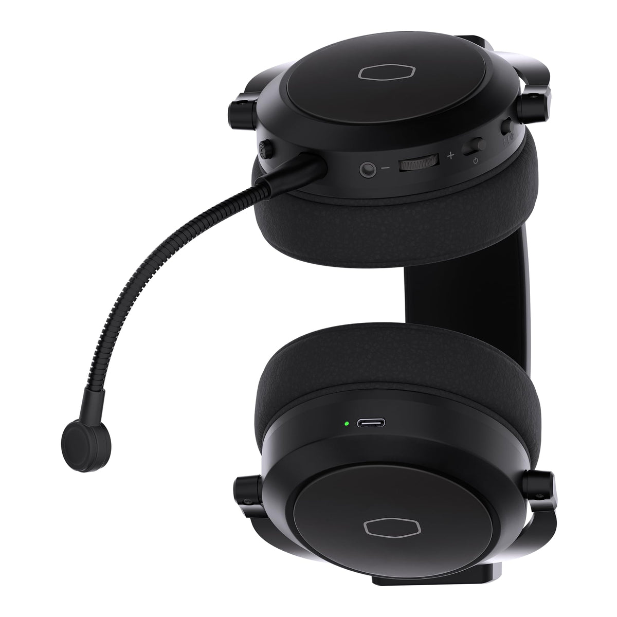 DIADEMA COOLER MASTER CH351 GAMER NEGRO 3.5MM BLUETOOTH USB - C 100HZ - 1KHZ MIC FLEXIBLE DESMONTABLE - rogeek