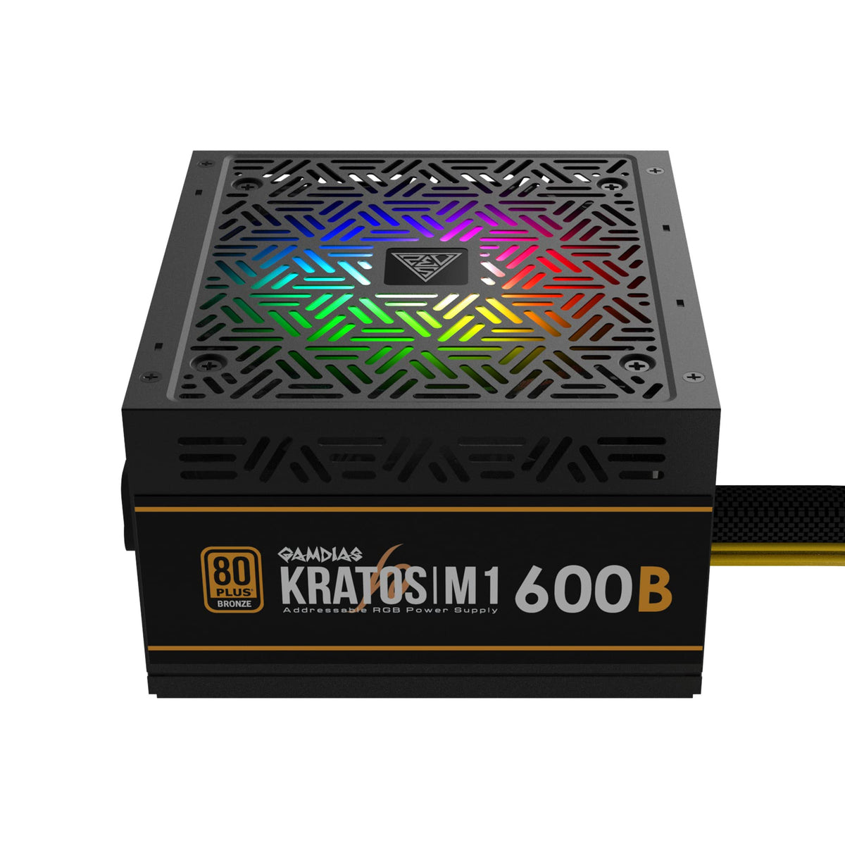 FUENTE GAMDIAS KRATOS M1 600W BRONCE ARGB NEGRO - rogeek