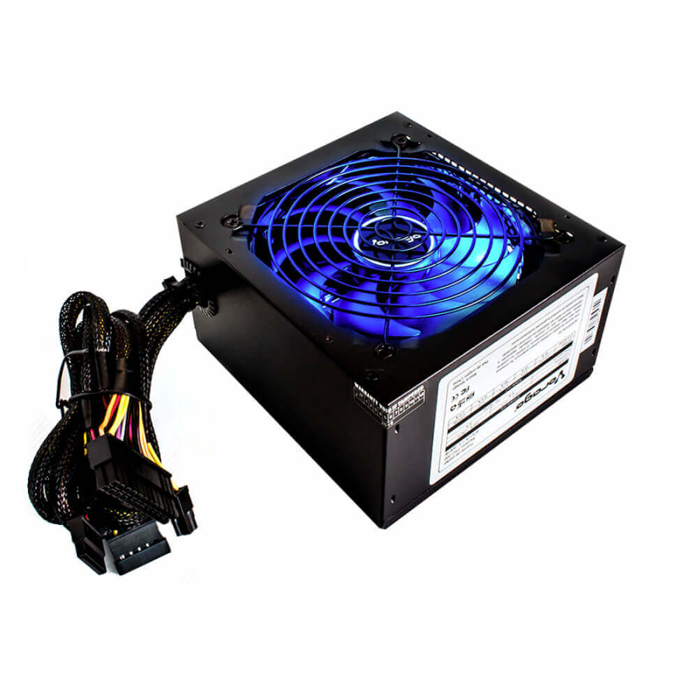 FUENTE VORAGO PSU - 200 ATX 600W ILUMINADA - rogeek