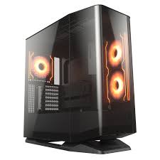 GABINETE COUGAR FV270 RGB BLACK - rogeek
