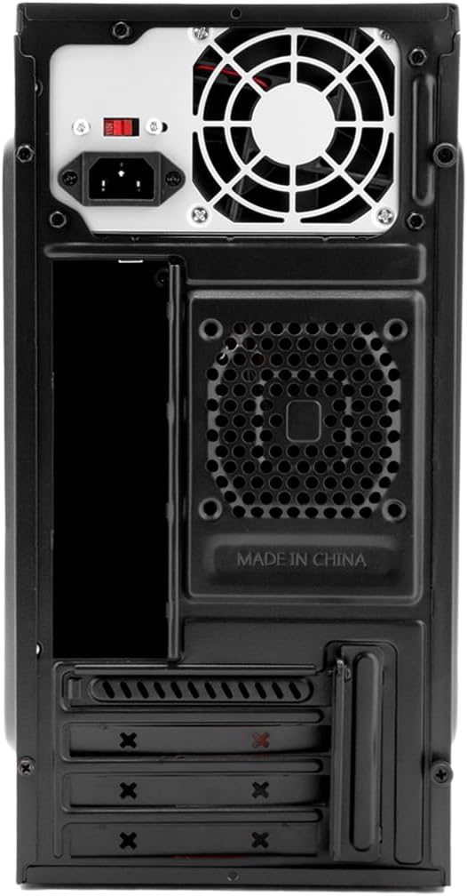 GABINETE STYLOS MINI - TORRE C/FUENTE 500W METAL NEGRO STPGAC5B 11M DE GARANTIA - rogeek