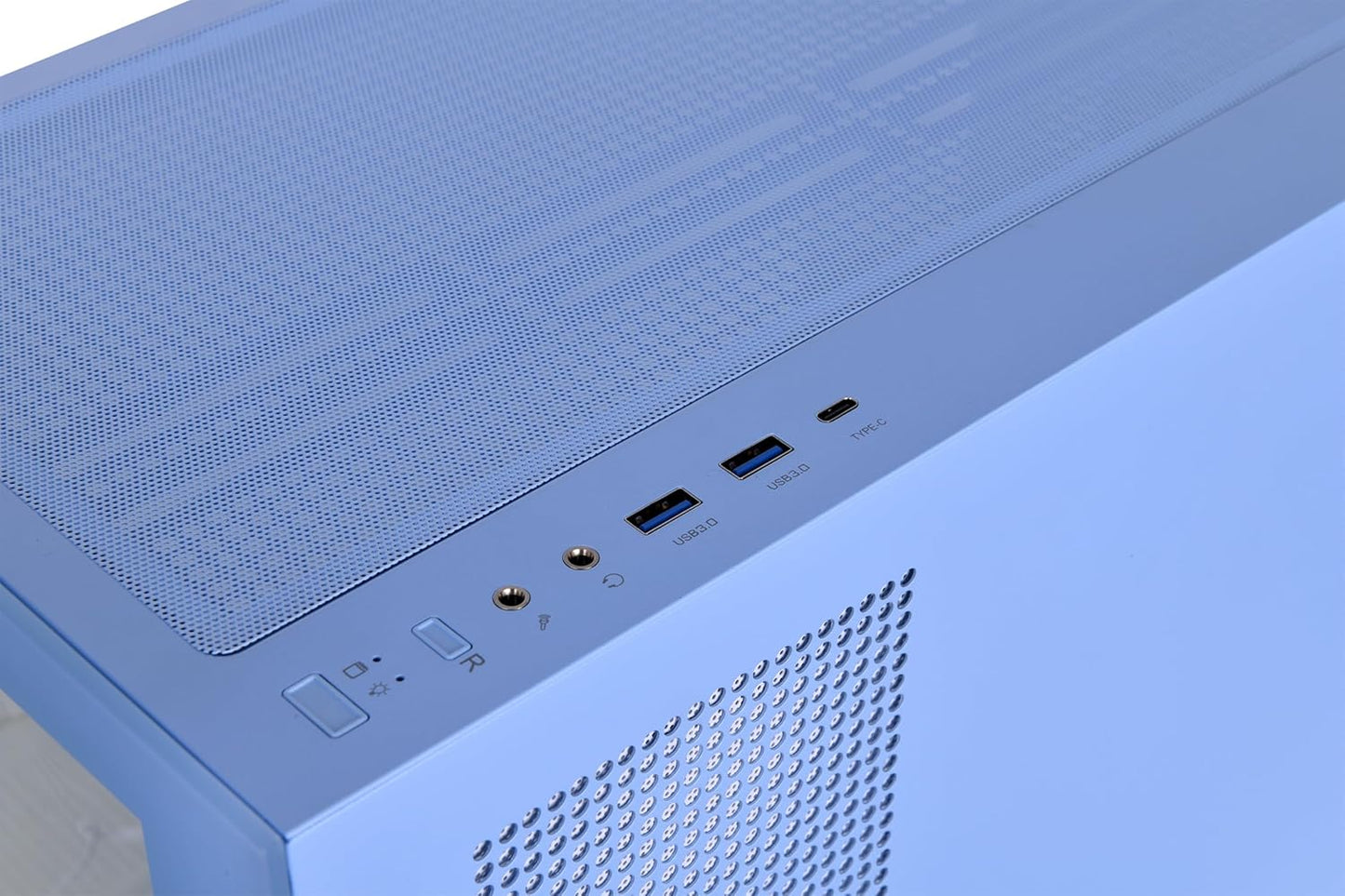 GABINETE THERMALTAKE VIEW 270 PLUS TG ARGB HYDRANGEA BLUE ATX CRISTAL MIDTOWER AZUL CA - 1Y7 - 00MFWN - 01 12M DE GARANTIA - rogeek