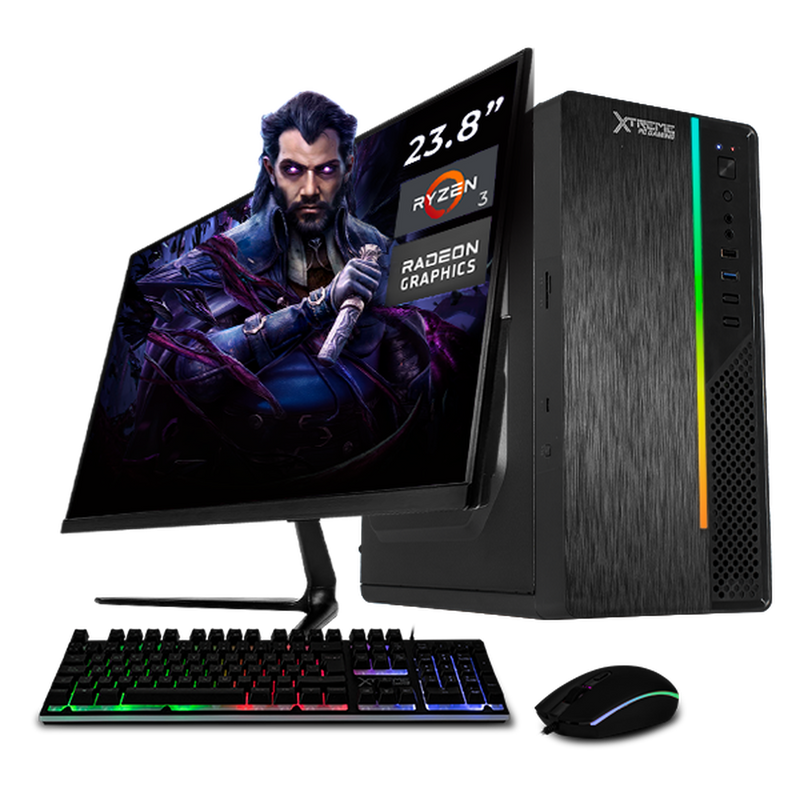 PC Oficina | Ryzen 3 3200G | 16GB RAM | 500GB SSD | Vega 8