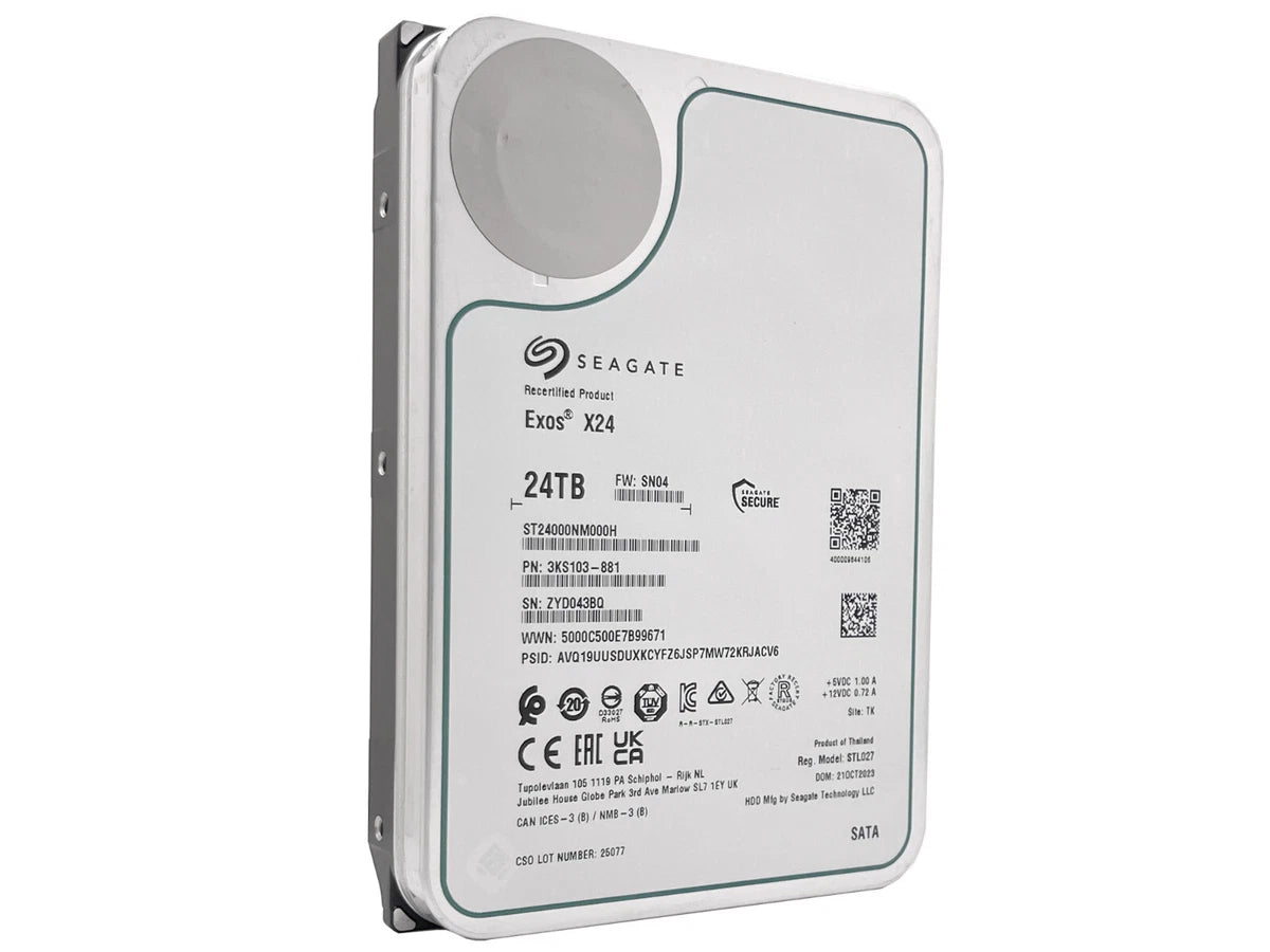 DD SEAGATE NUEVO 22TB 3.5EXOS X22 ST22000NM001E