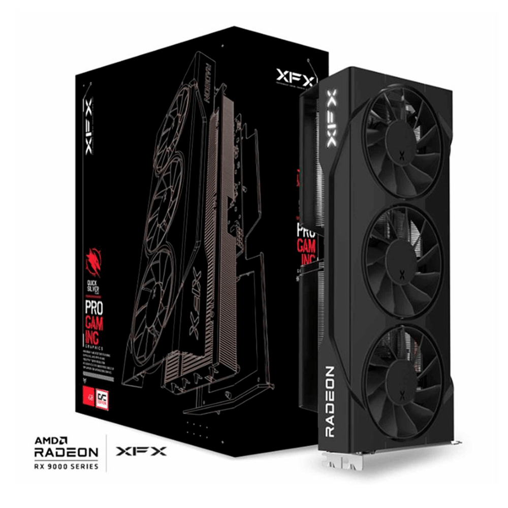 TARJETA DE VIDEO XFX RX9060XT 16GB GDDR6 SWFT - rogeek