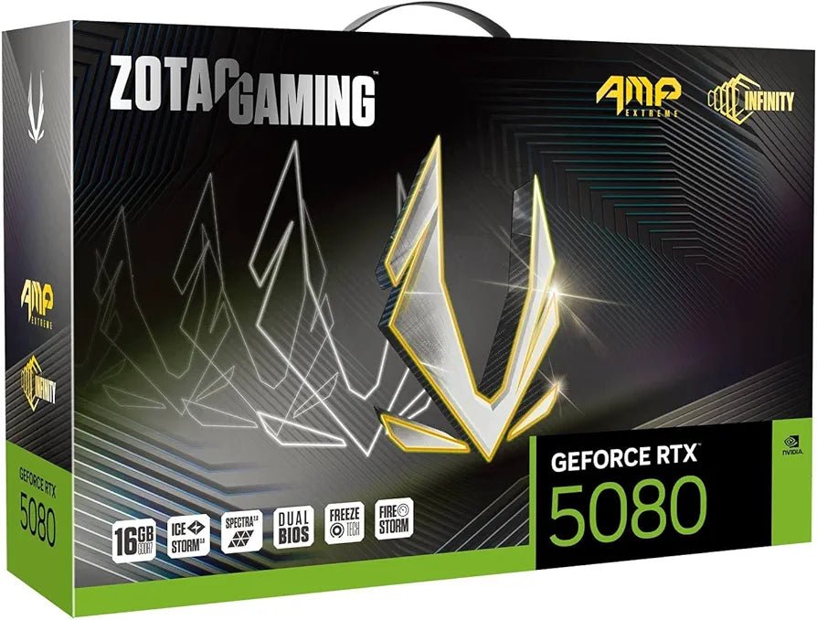 TARJETA DE VIDEO ZOTAC RTX5080 16GB GDDR7 EXTREME INFINITY - rogeek