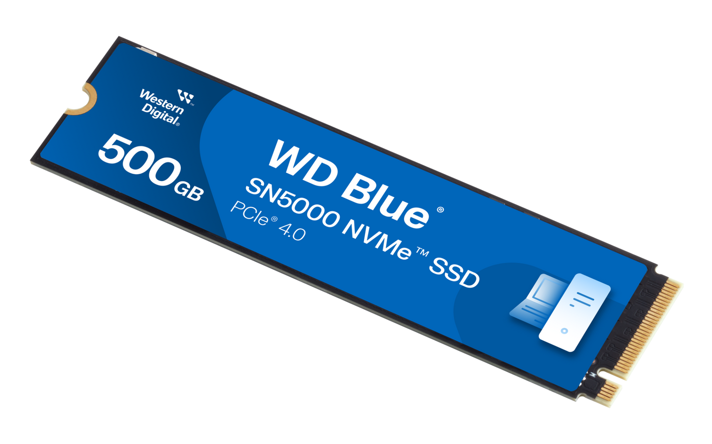 SSD WD BLUE SN5000 NVME 500GB PCIE GEN4X4 M2
