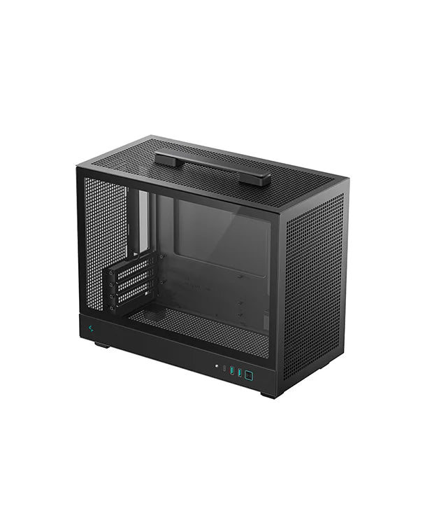 GABINETE DEEPCOOL CH160 PLUS NEGRO M-ATX S/FUENTE R-CH160-BKNGM0-G 12M DE GARANTIA
