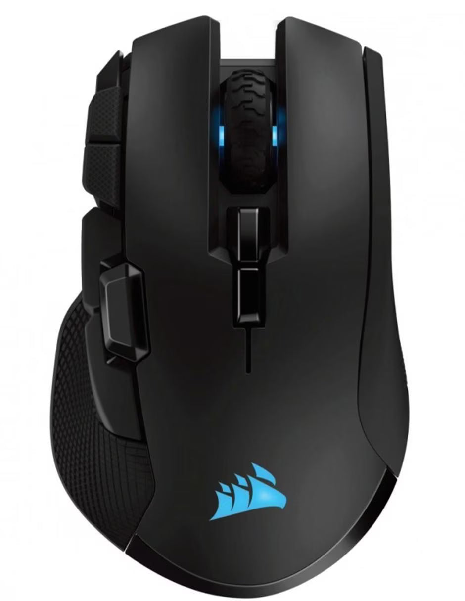 MOUSE CORSAIR IRONCLAW OPTICO RGB NEGRO INALAMBRICO 18000DPI