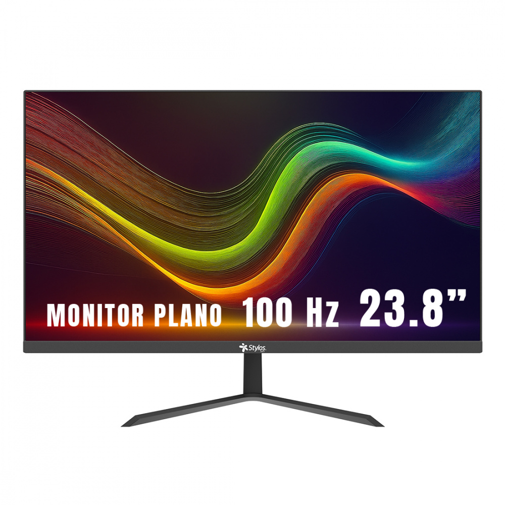 MONITOR 24 STYLOS STPMOT7B 100HZ 5MS FULL HD LED BOCINAS