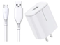 Cable | US-A208 V8 | 2.1A 1m | USB | V8 | No | Carga y datos | 200/50 | Blanco