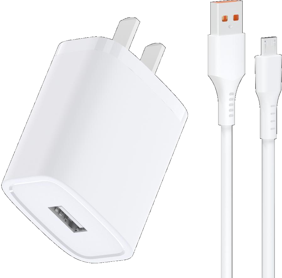 Cable | US-A033 V8 | QC18W 1m | USB | V8 | No | Carga rapida + datos | 200/50 | Blanco