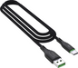 Cable | US-L201 V8 | QC4.0 1m | USB | V8 | No | Rapido | 200/100 | Negro