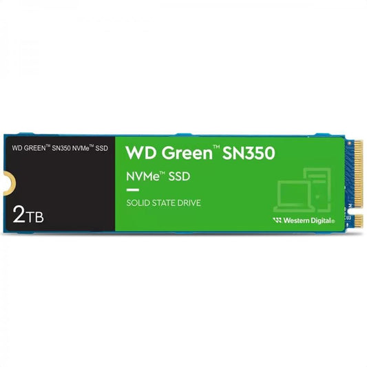SSD WD GREEN SN350 NVME 2TB PCI EXPRESS 3.0 M2.0 WDS200T3G0C