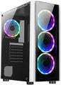 GABINETE XZEAL XZ110 RGB CON VENTANA MATX 4VEN USB S/FUENTE NEGRO XZCGB12B DIRECTO CON FABRICANTE