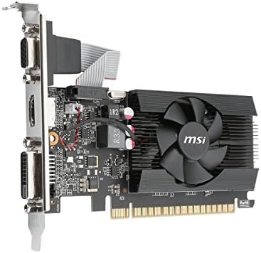 TARJETA DE VIDEO NVIDIA GEFORCE GT710 2GB GDDR3 MSI GT 710 2GD3 LP
