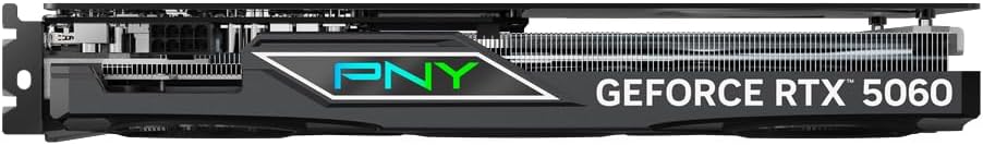 TARJETA DE VIDEO NVIDIA GEFORCE RTX5060 8GB OC GDDR7 PNY ARGB VCG50608TFXXPB1-O 1A?O DE GARANTIA