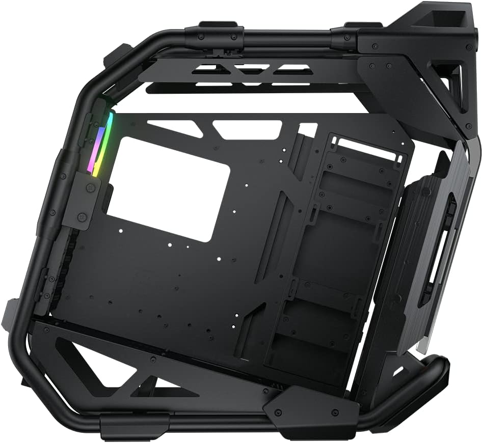 GABINETE COUGAR CRATUS NEGRO RGB EATX S/FUENTE CRISTAL 385LMS0.0001 1M DE GARANTIA