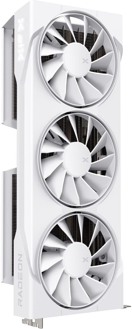 TARJETA DE VIDEO RADEON RX9070 16GB OC GDDR6 XFX SWIFT BLANCA RX-97SWFB3W9