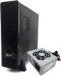GABINETE XCASE GABSLIM305 SLIM NEGRO MATX C/FUENTE 450W METAL 1M DE GARANTIA