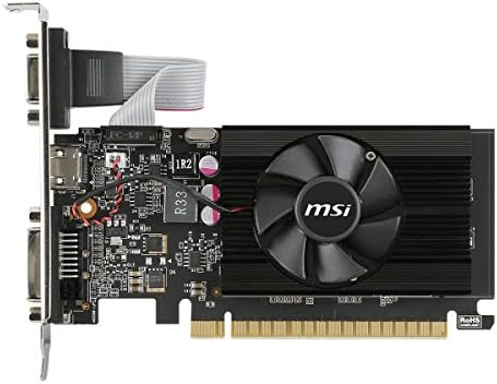 TARJETA DE VIDEO NVIDIA GEFORCE GT710 2GB GDDR3 MSI GT 710 2GD3 LP