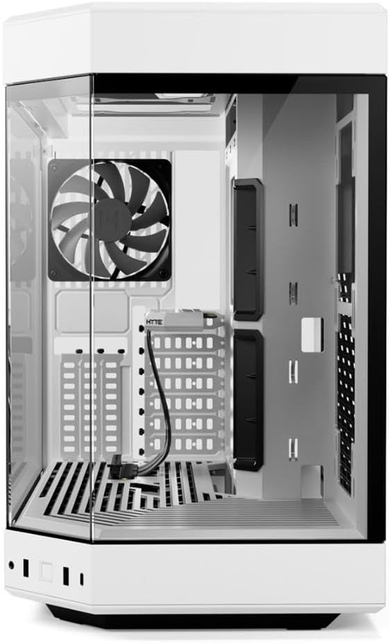 GABINETE HYTE Y60 BLANCO EATX S/FUENTE CRISTAL CS-HYTE-Y60-WW 11M DE GARANTIA