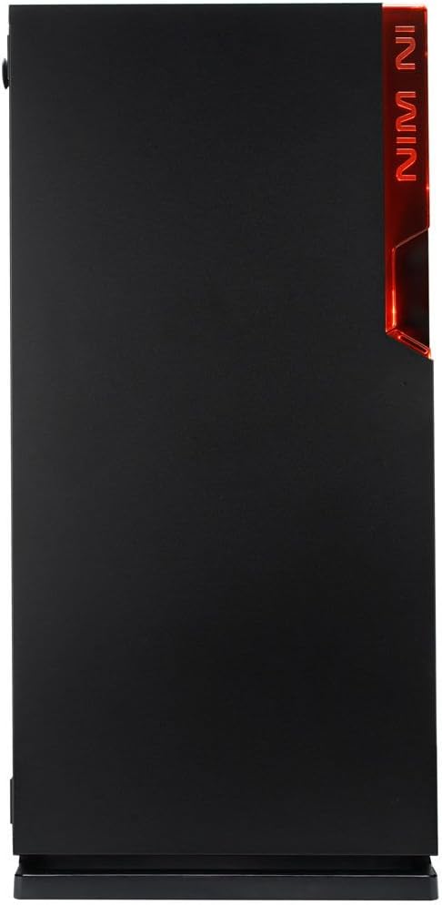 GABINETE INWIN 101 TUF GAMER NEGRO RGB ATX S/FUENTE CRISTAL IW-101TUFGAMER SIN GARANTIA