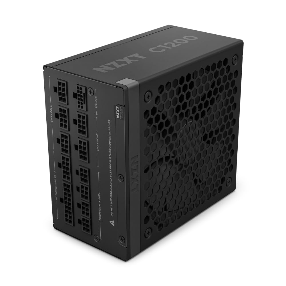 PSU NZXT 1200W C1200 80 PLUS GOLD NEGRO ATX 3.1