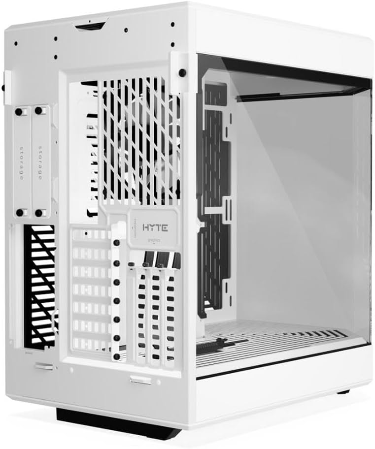 GABINETE HYTE Y60 BLANCO EATX S/FUENTE CRISTAL CS-HYTE-Y60-WW 11M DE GARANTIA